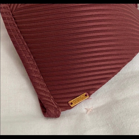 “Pink” Ribbed Push-Up Bikini Top - Picture 2 of 5